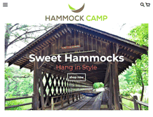 Tablet Screenshot of hammockcamp.com